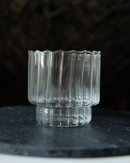 Stackable Ridge Tumbler Set