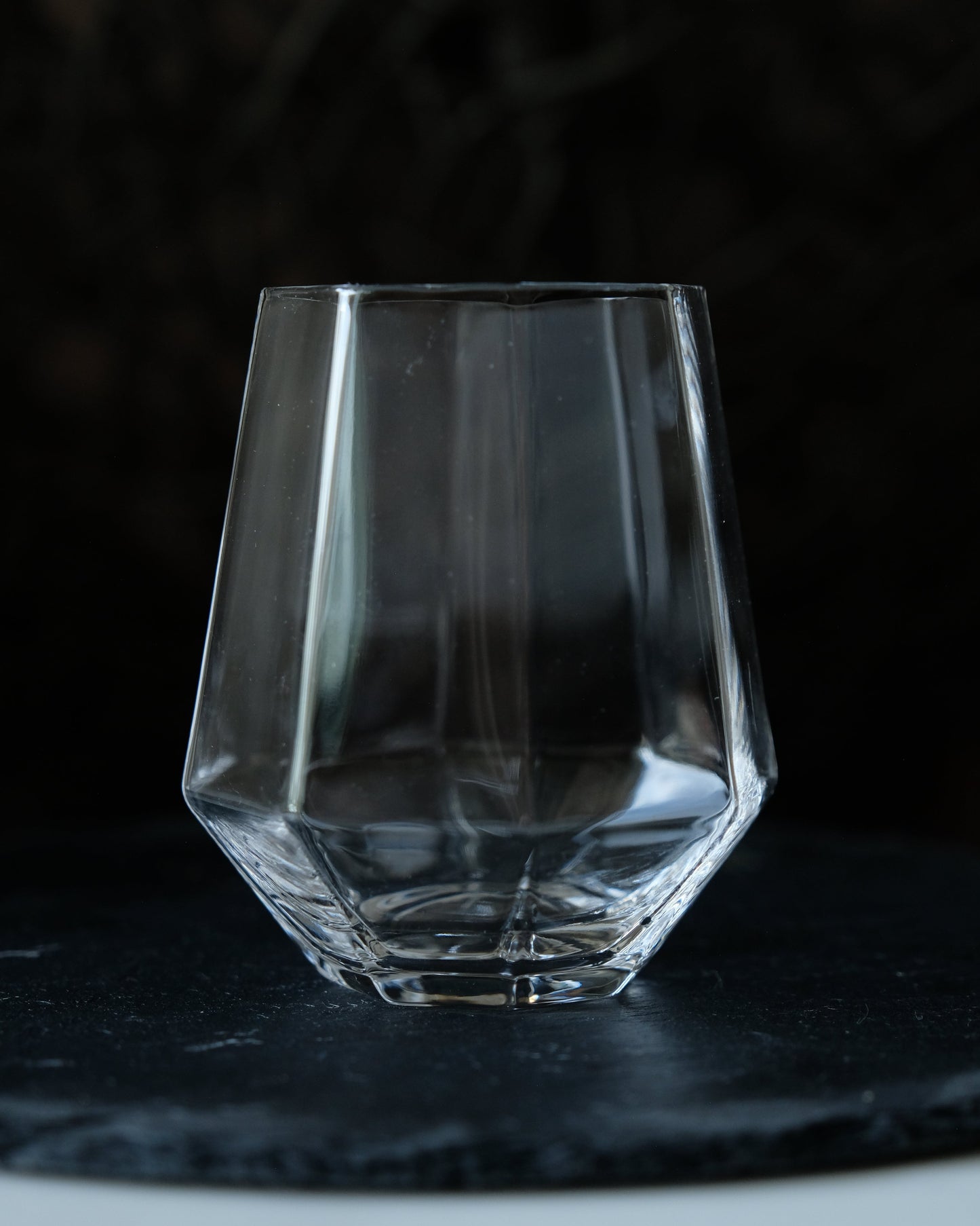 Hexagonal Glass Tumbler Set