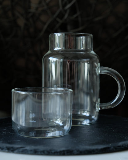 Sipper Glass Jar