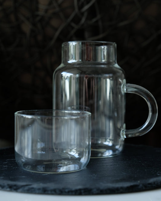 Sipper Glass Jar