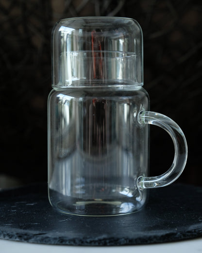 Sipper Glass Jar