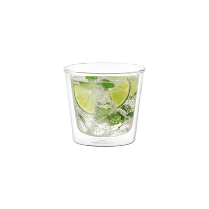 KINTO Cast Double Wall Rock Glass